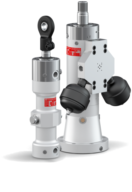 Series 300 and 320 cylinders for highly dynamic applications in the industrial and testing sectors