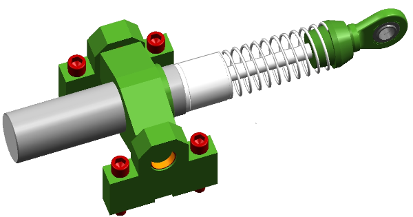 Industrial shock absorber