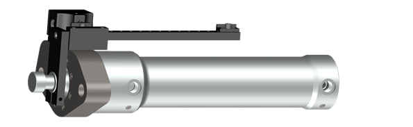 Core pull cylinder for die-casting moulds