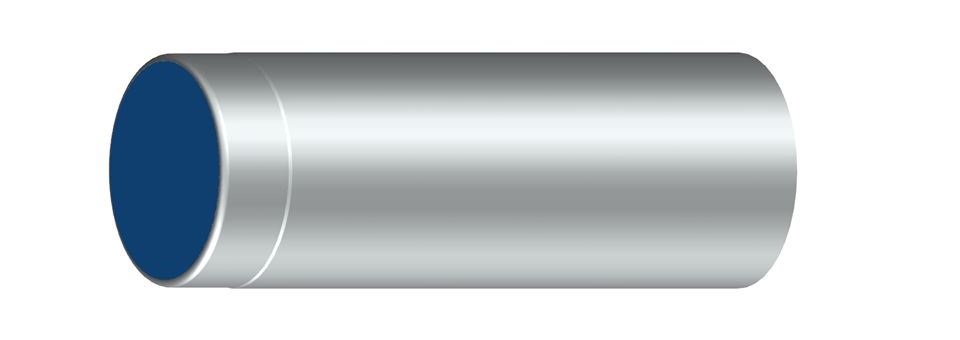Smooth piston rod ends can for example be attached to the free rod end in double-rod cylinders.