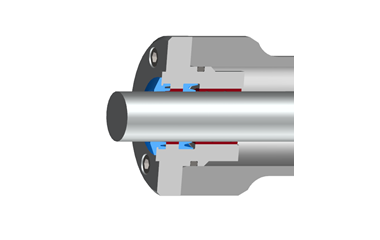 Lip seal, wiper ring, sealing system cover | Hänchen hydraulic cylinder