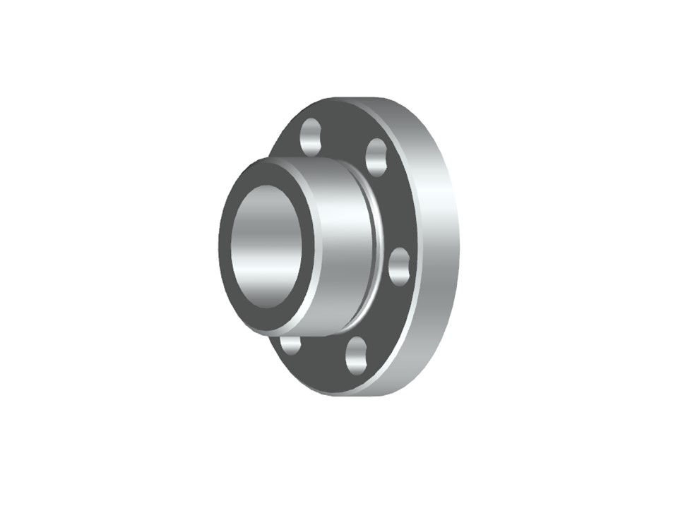 Threaded flange