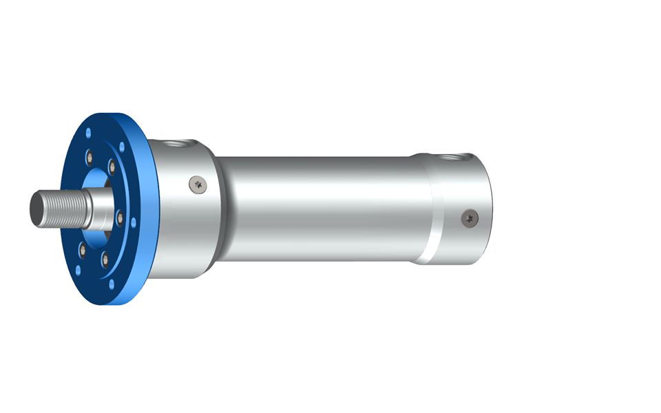 Technical informatione Single-rod cylinder with circular flange on head side