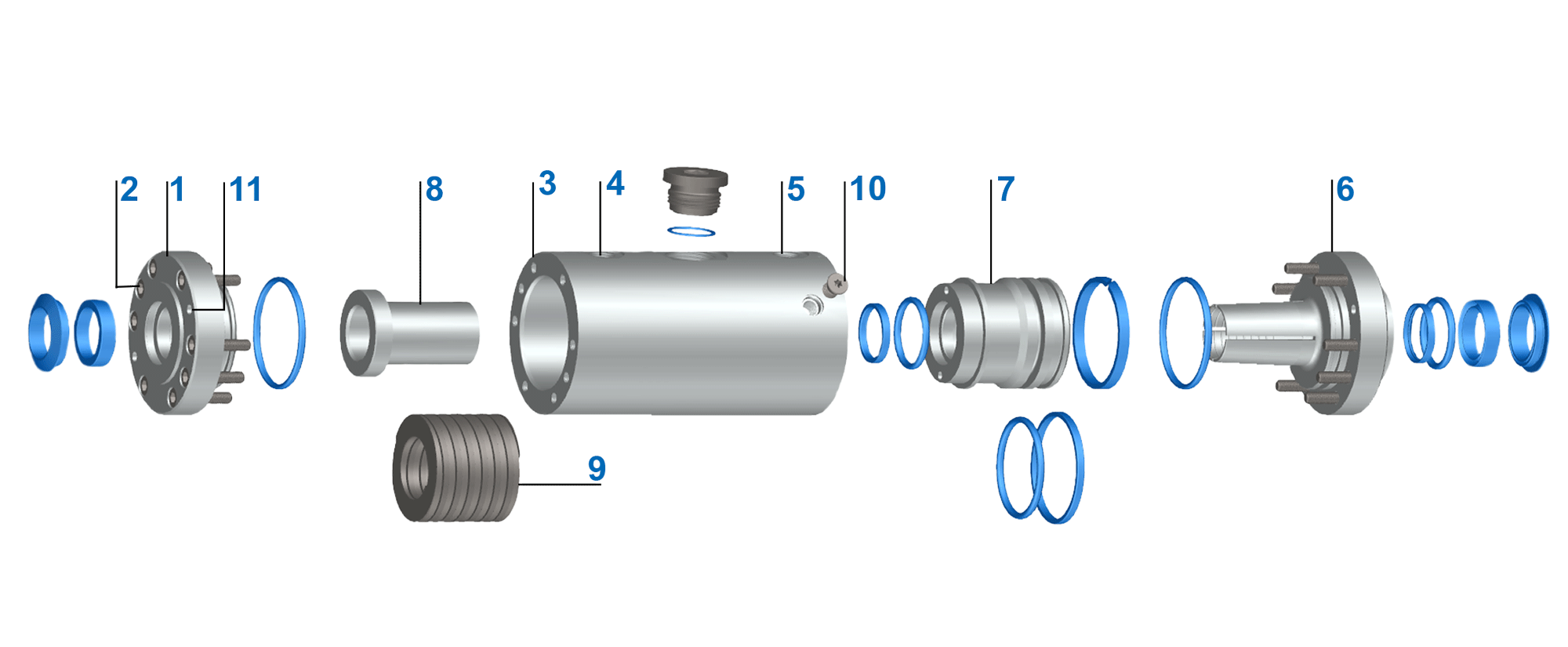 Structure of clamping unit